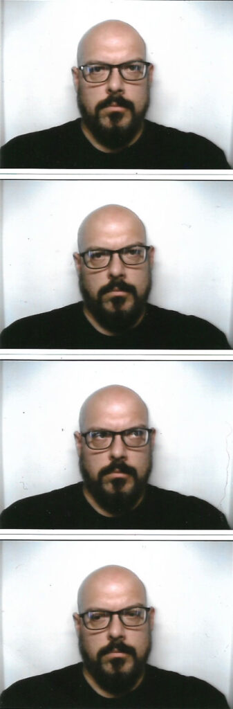 Phil Riehl not smiling